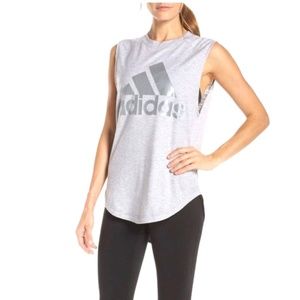 Adidas Logo Sleeveless Muscle T